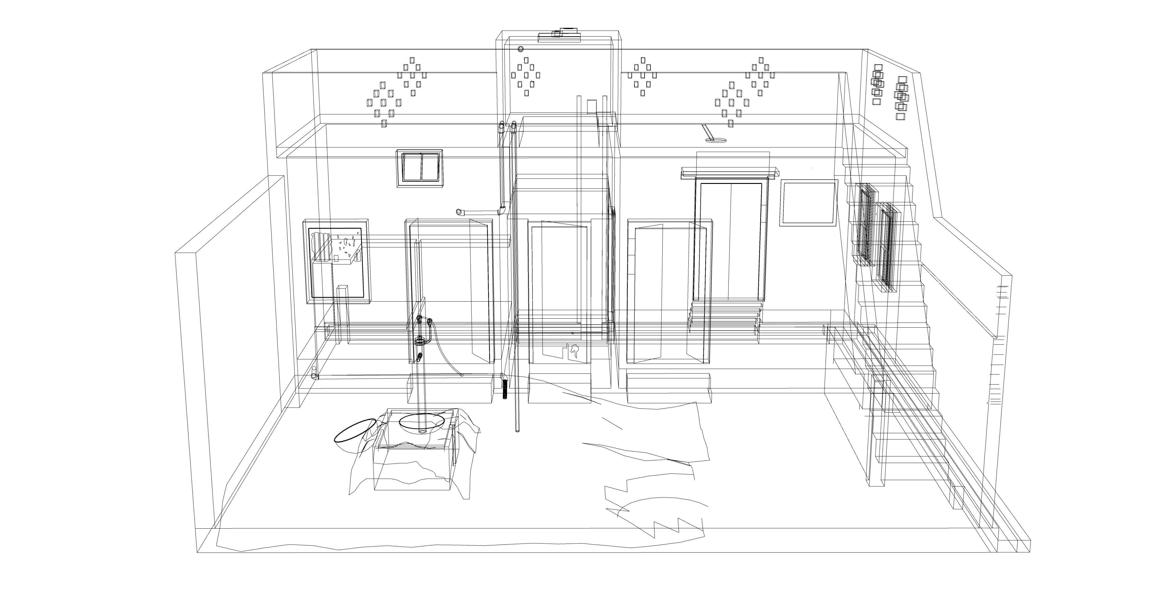 Old House 5 Low-poly 3D model_7