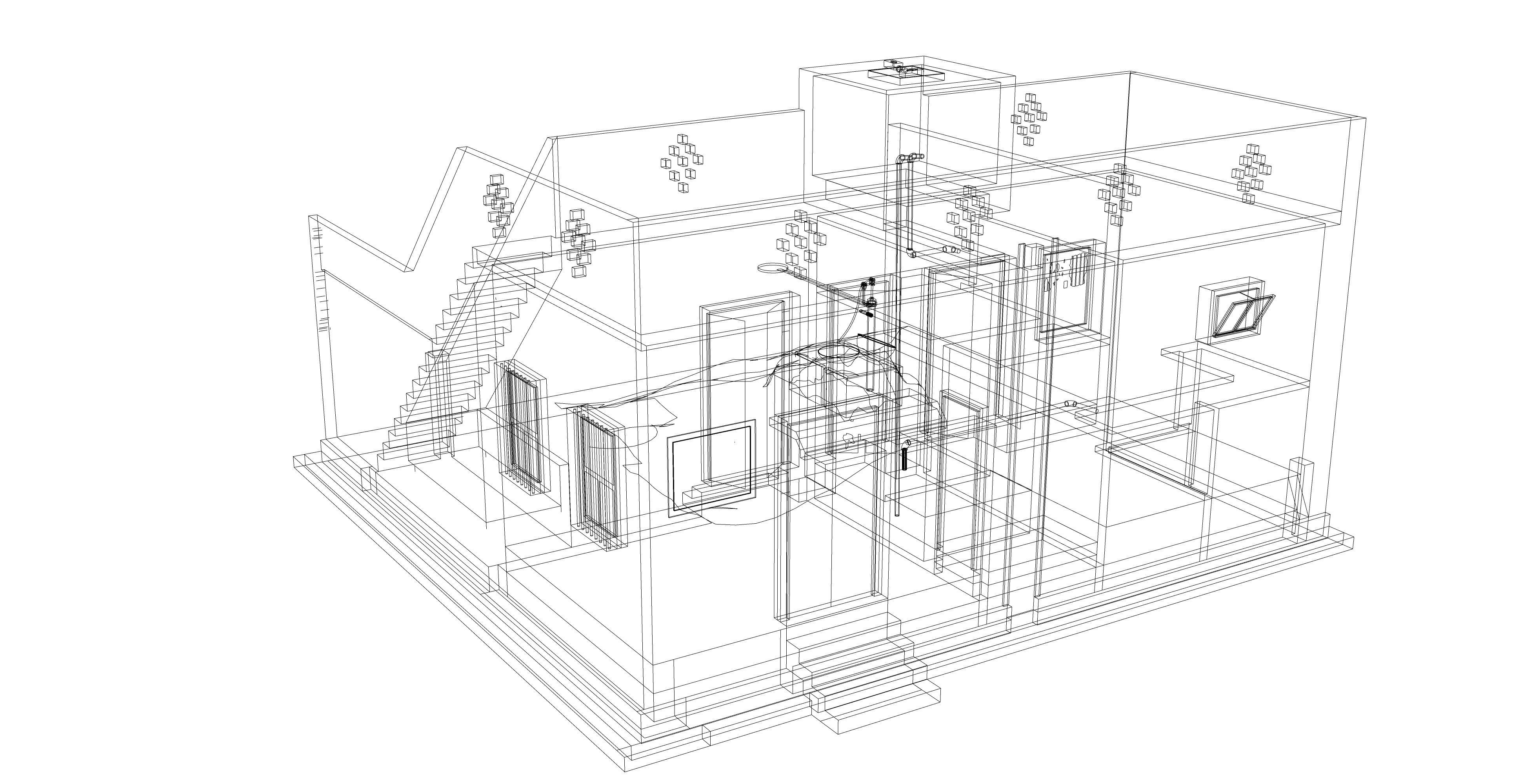 Old House 5 Low-poly 3D model_8