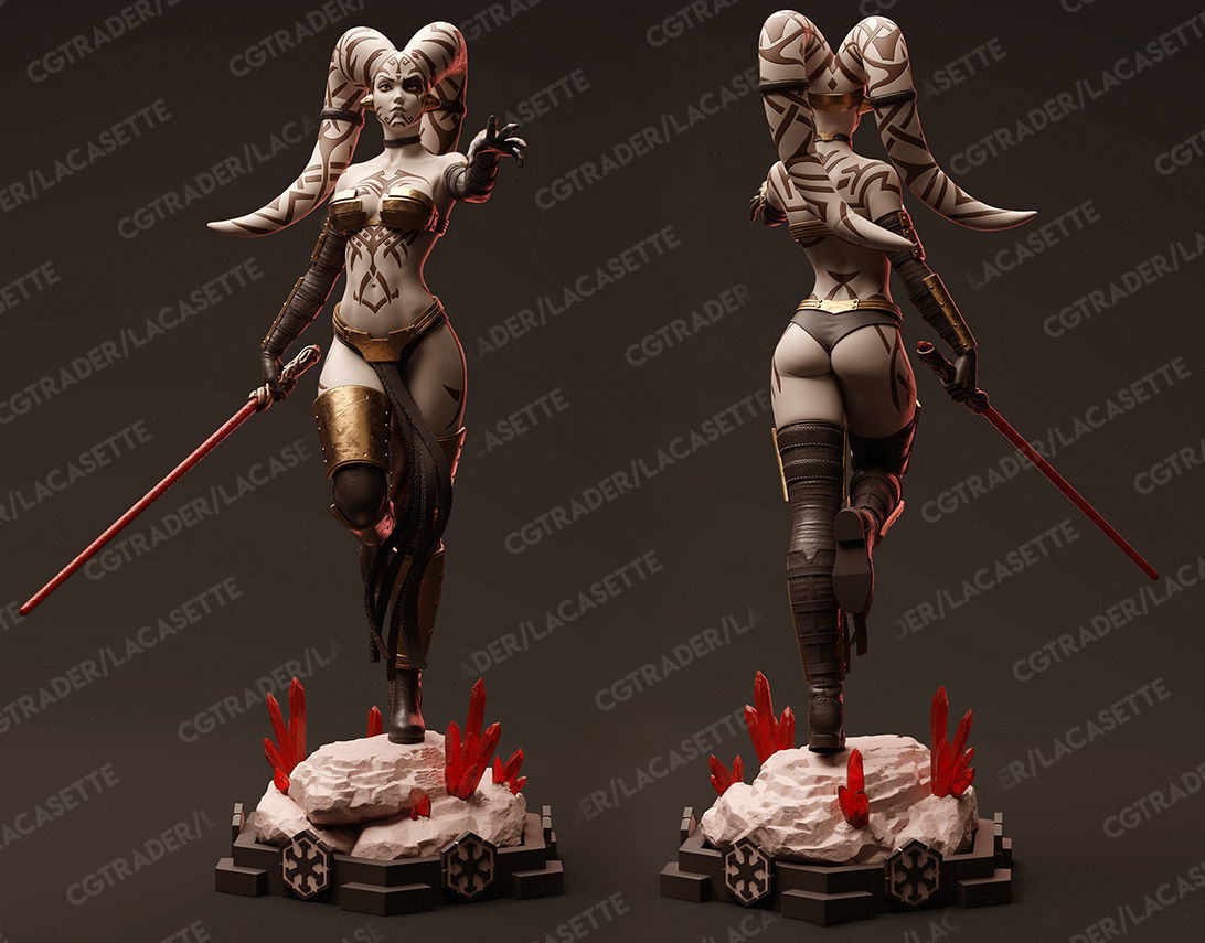 StarWars Darth Talon 3D print model_2