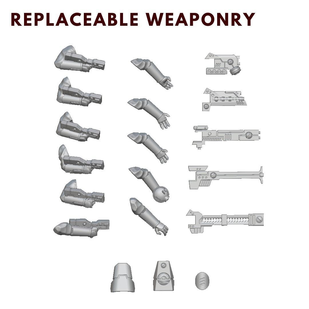 Enclave Trooper 3D print model_1