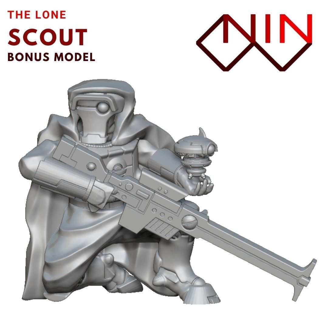 Enclave Trooper 3D print model_3
