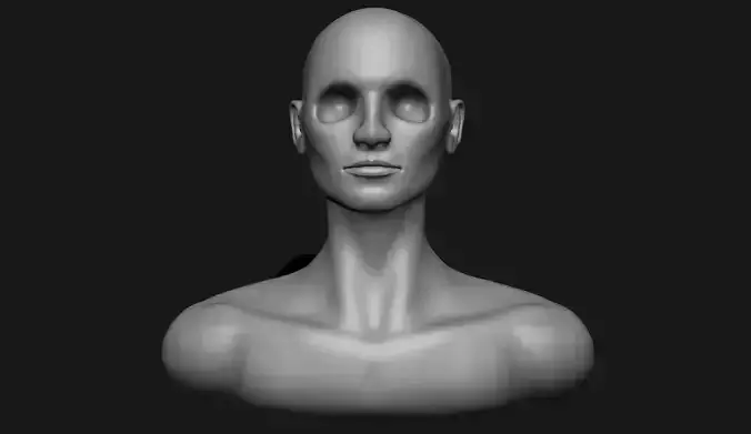 Female Head Starter Mesh - No Eyes