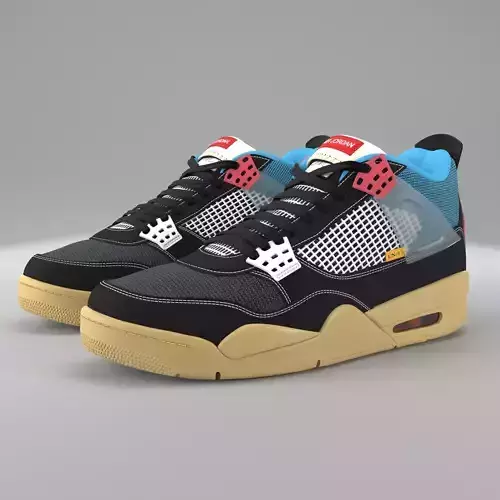 Air Jordan 4 Retro  Union LA Off Noir PBR 