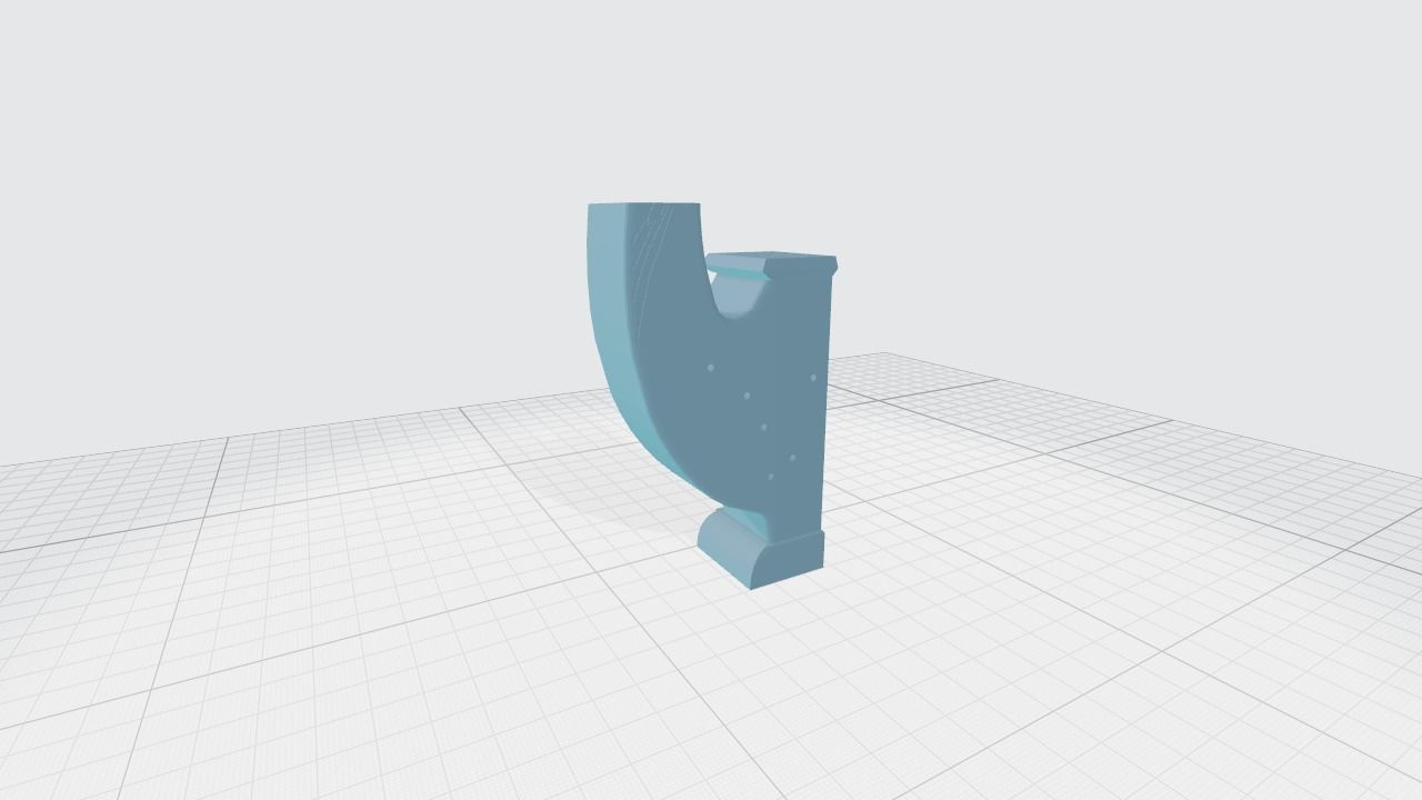 Genshin Impact - Ventis harp 3D print model_4