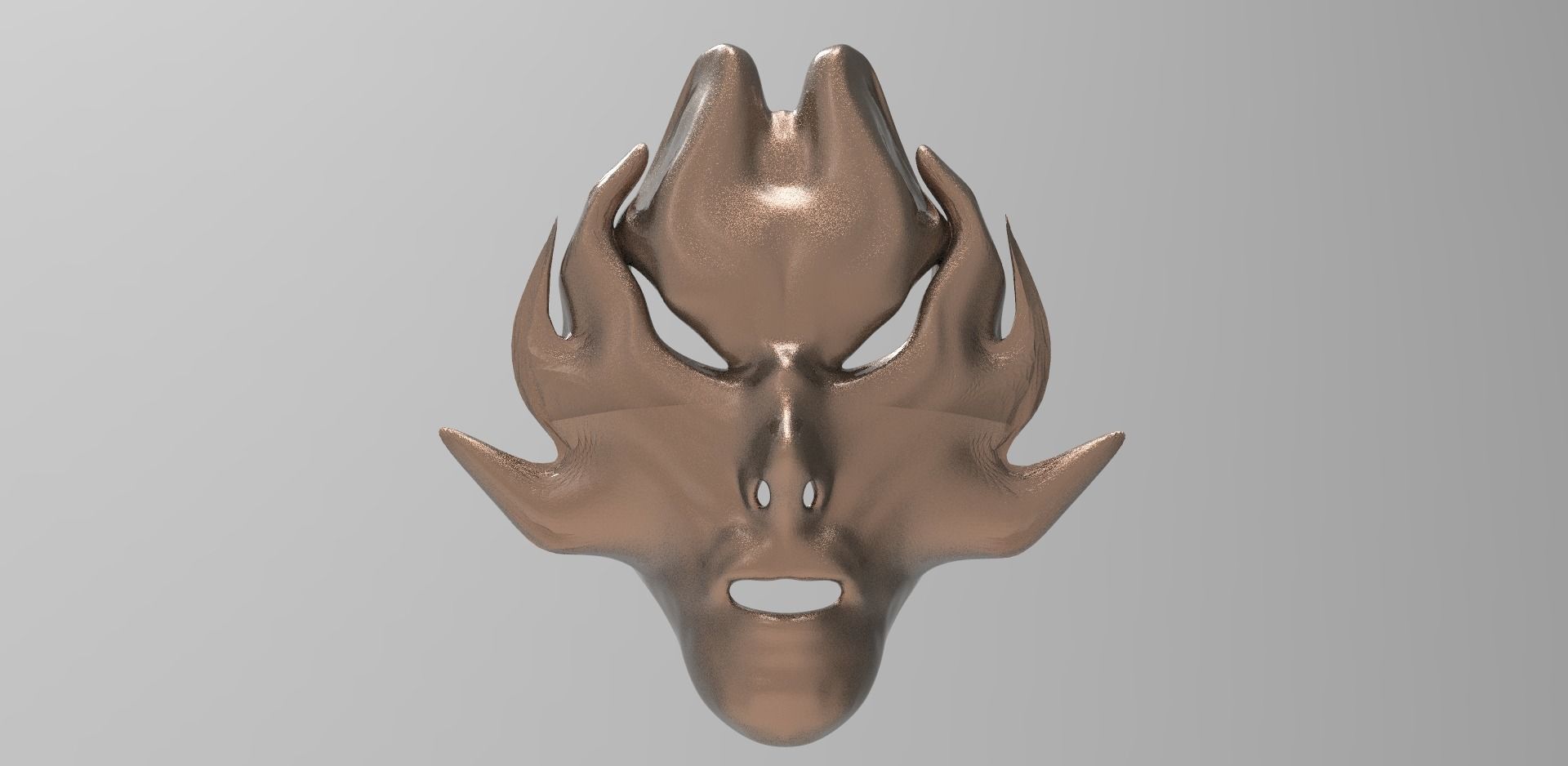 Ghost mask 2  3D model_1