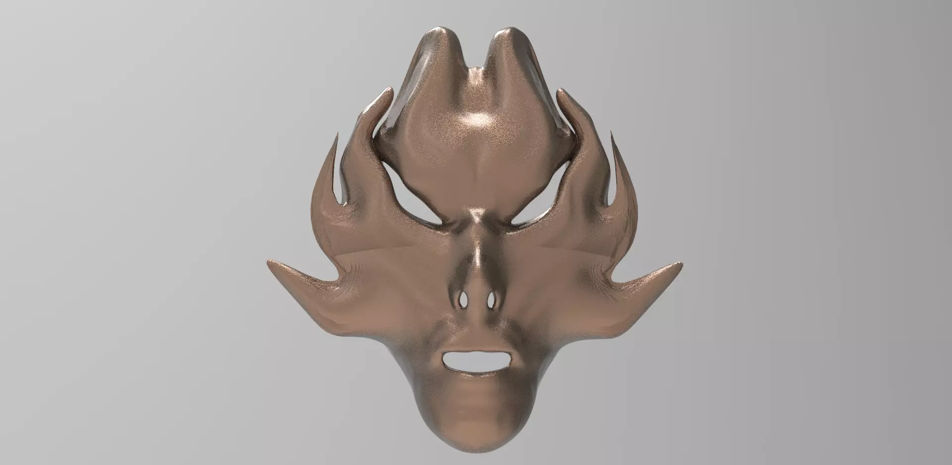 Ghost mask 2  3D model_0