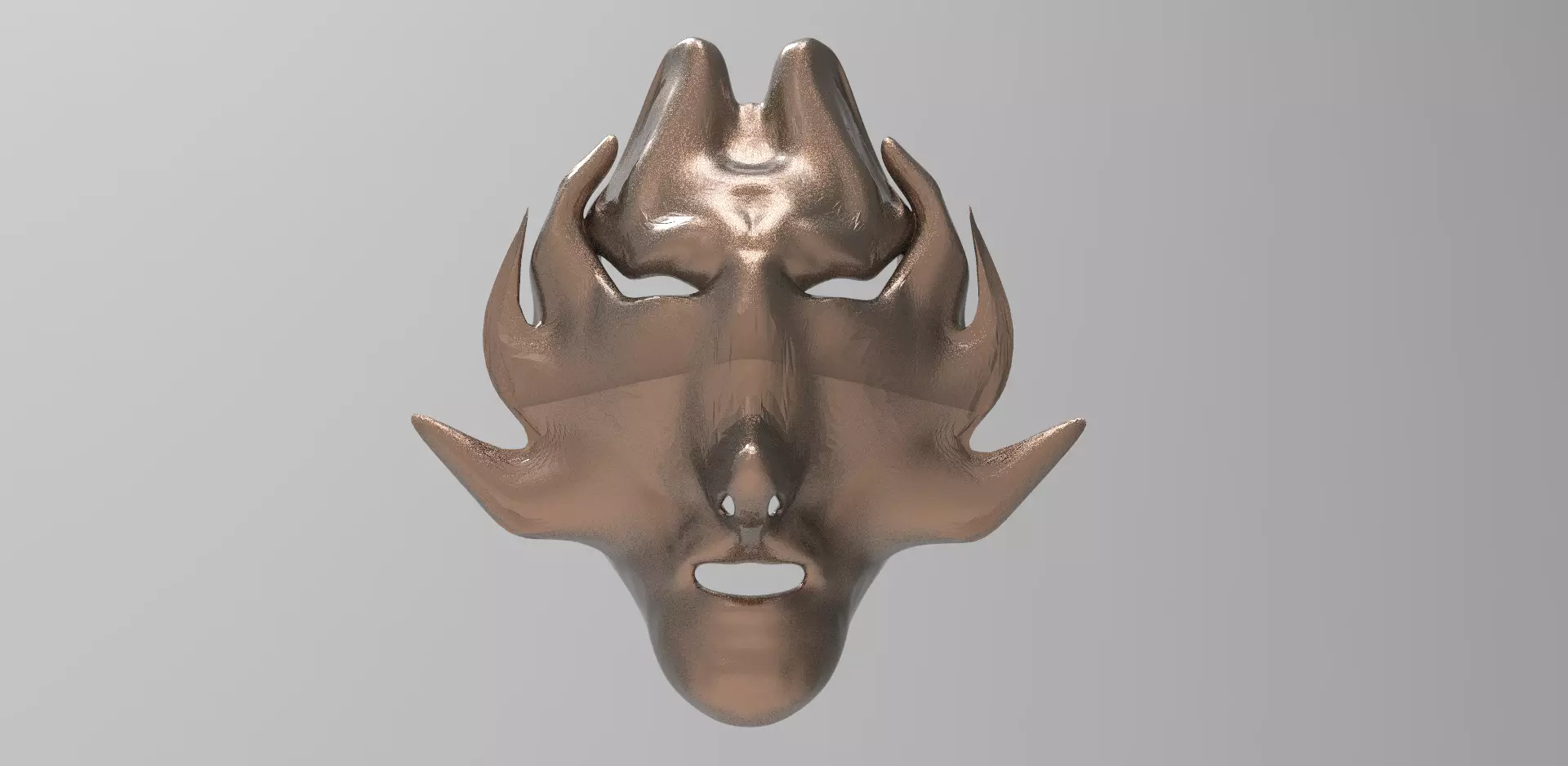 Ghost mask 3  3D model_0
