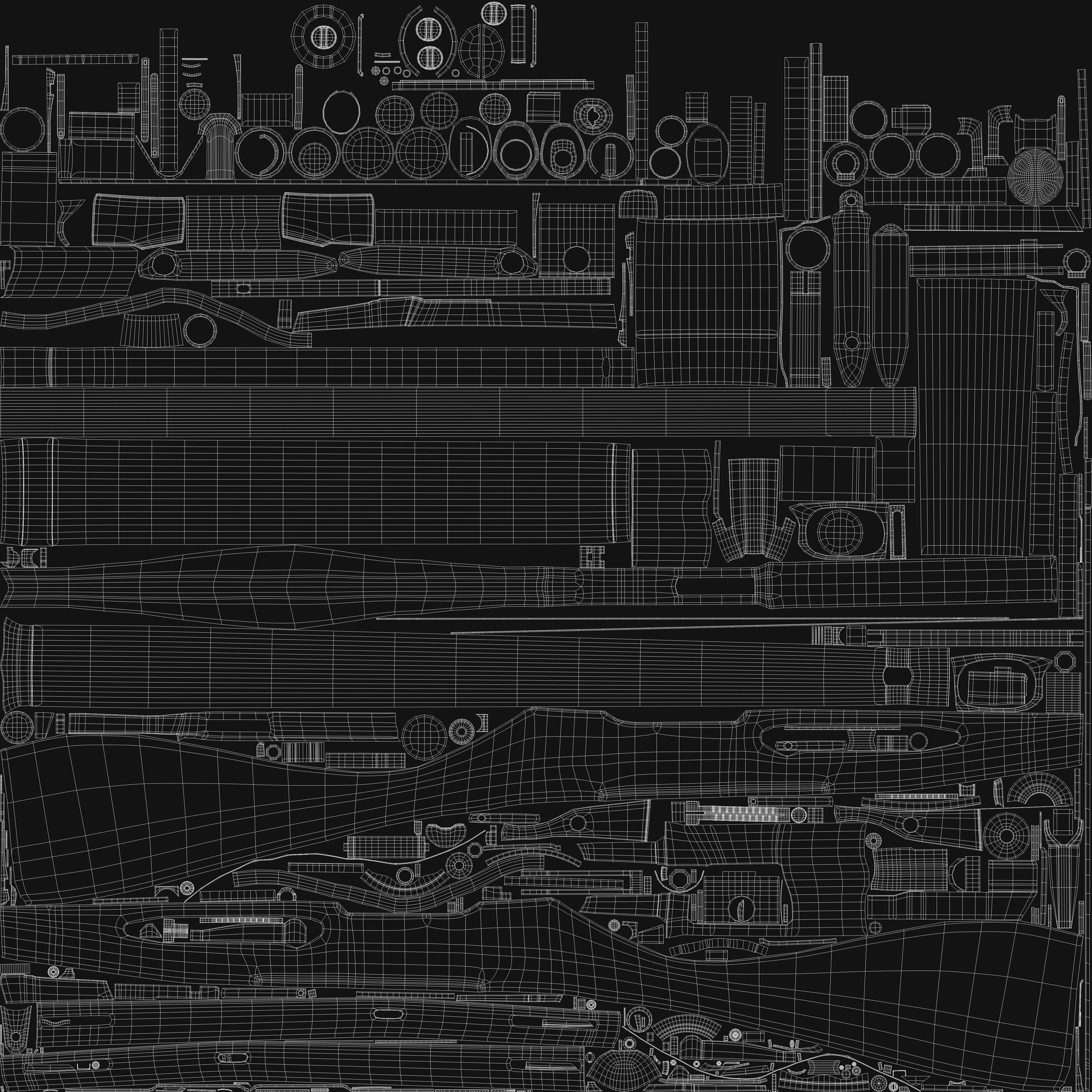 Mosin Nagant - OpenSubdiv-Ready - Rigged - 4K 3D model_5