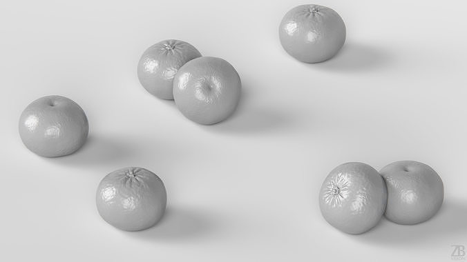 Clementine 3D model 4