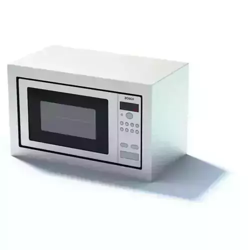 White And Black Mircowave