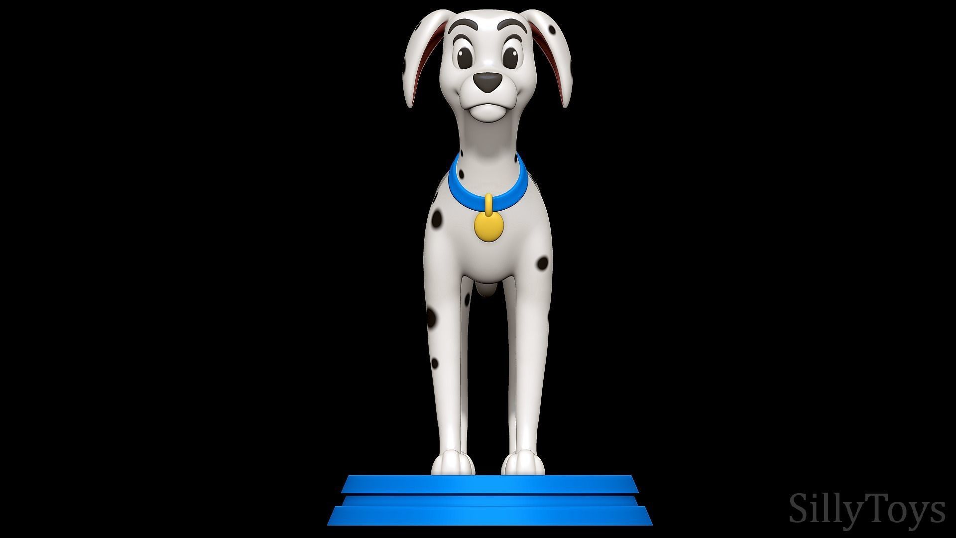 Perdita - 101 Dalmatians  3D print model_2