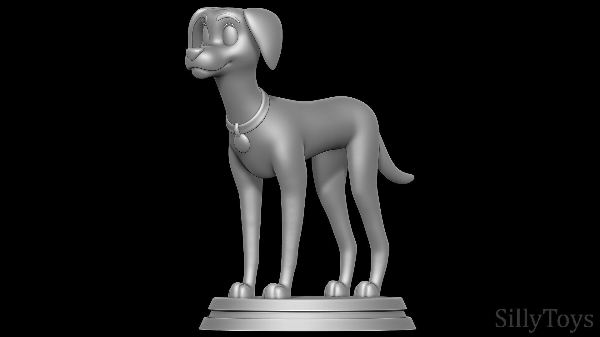 Perdita - 101 Dalmatians  3D print model_7