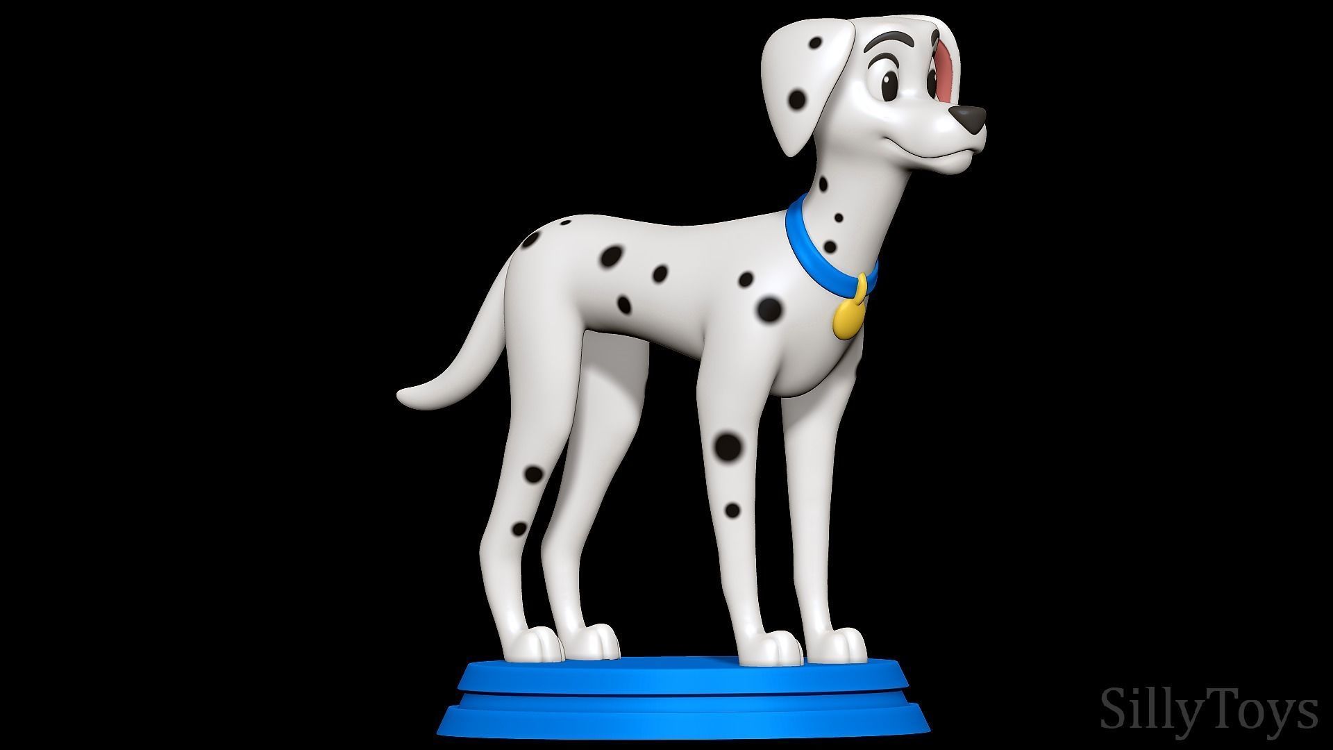 Perdita - 101 Dalmatians  3D print model_6