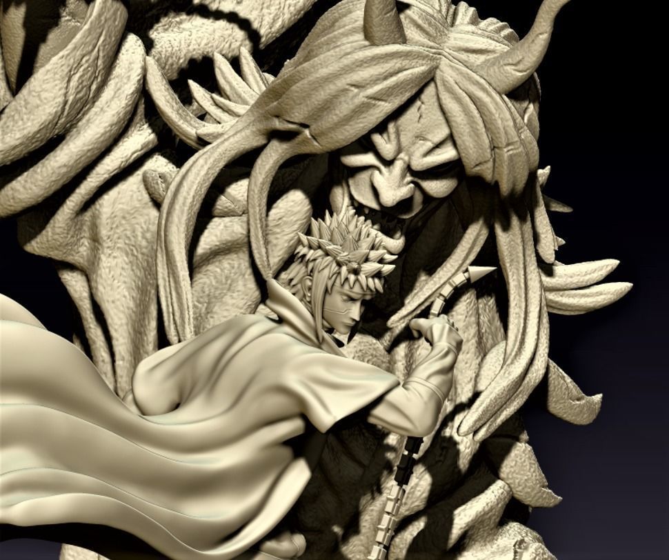 Naruto - Minato Namikaze 3D print model_1