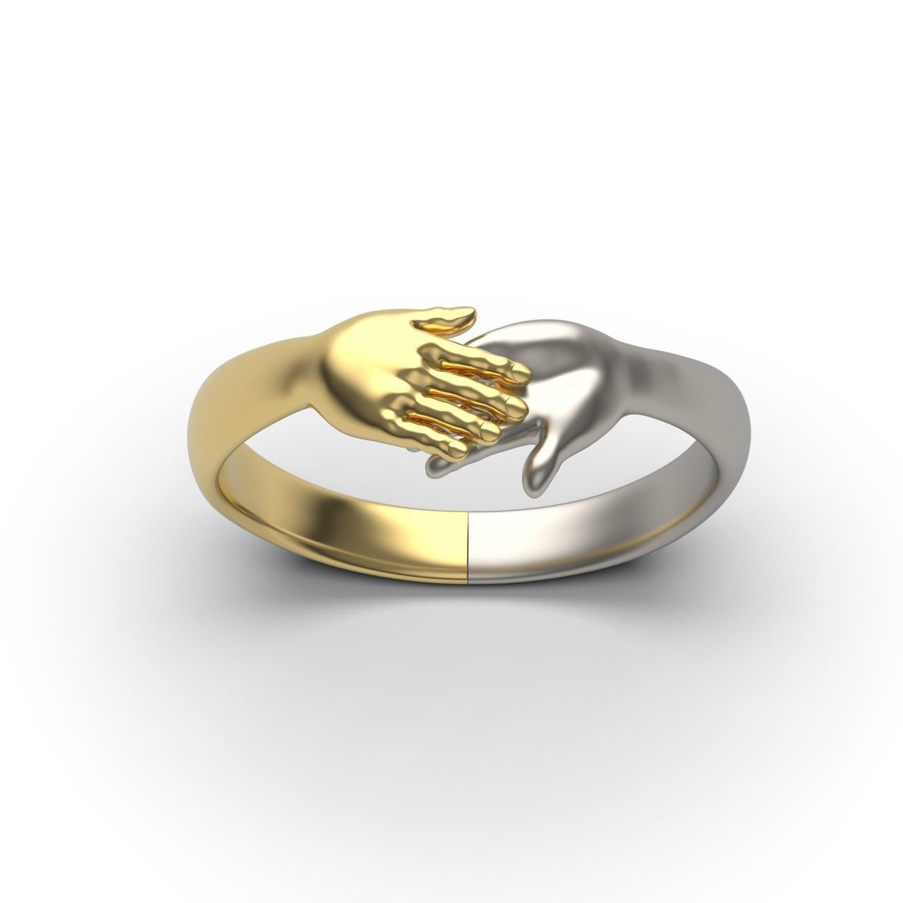 Little Hands Ring Symbol of Love and Family 3D print model