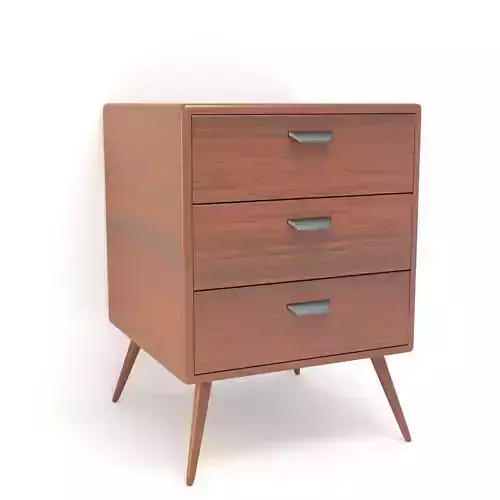 Retro Cupboard 7 3D model