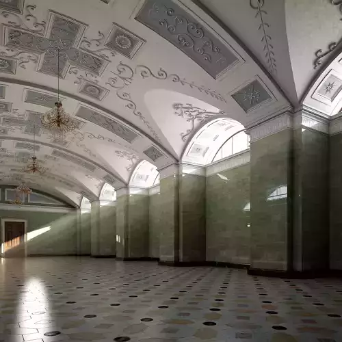 Marble Hall 3D model
