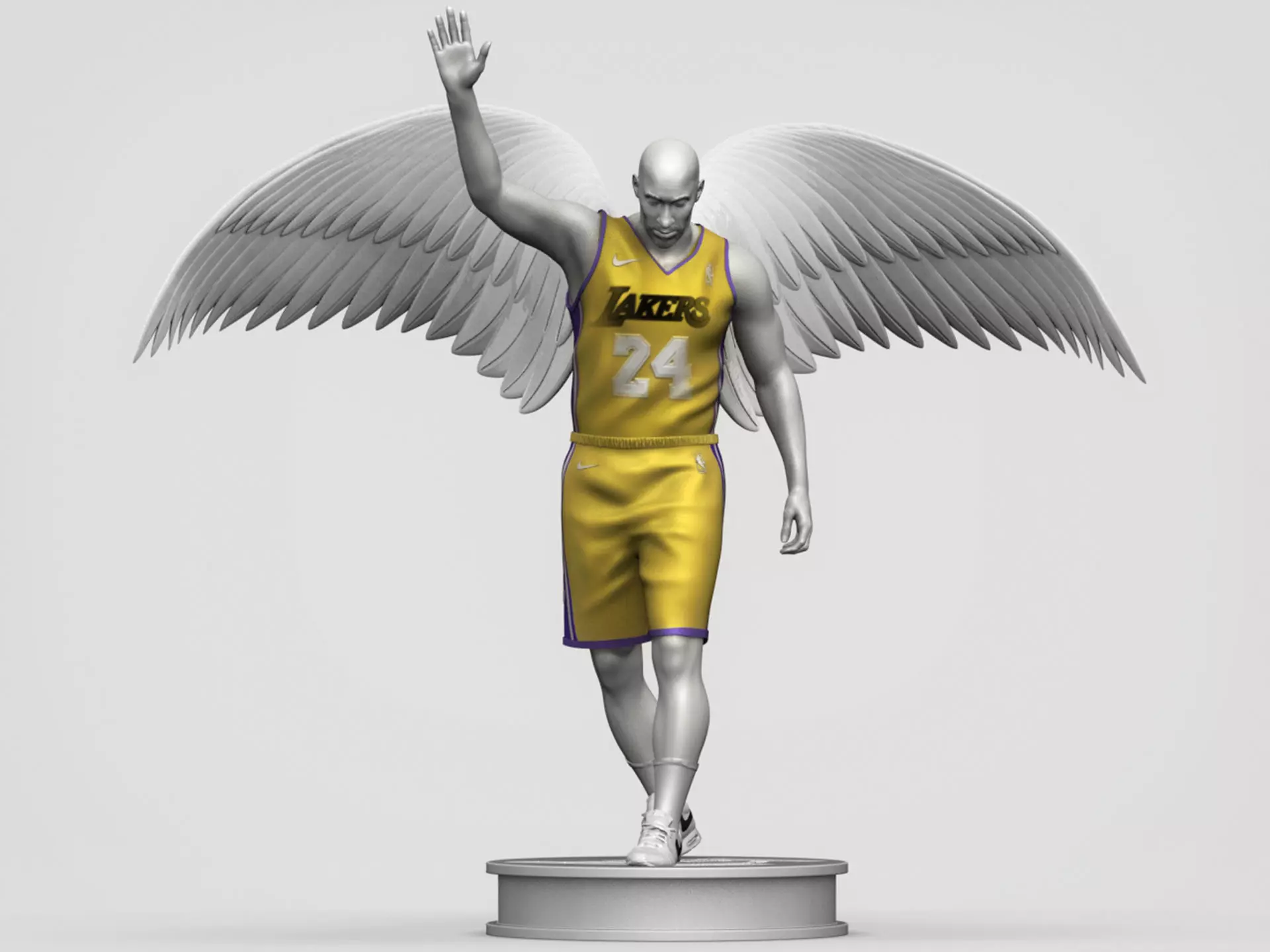 Kobe Bryant 3D Printable 6 3D print model