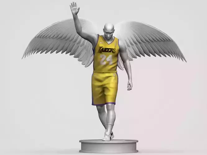 Kobe Bryant 3D Printable 6 3D print model