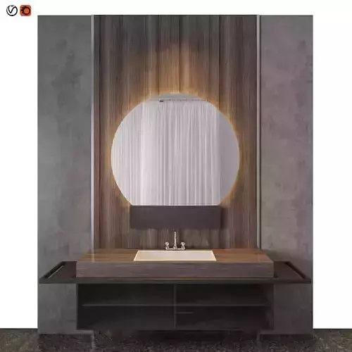 MORE HOME Black Bathroom