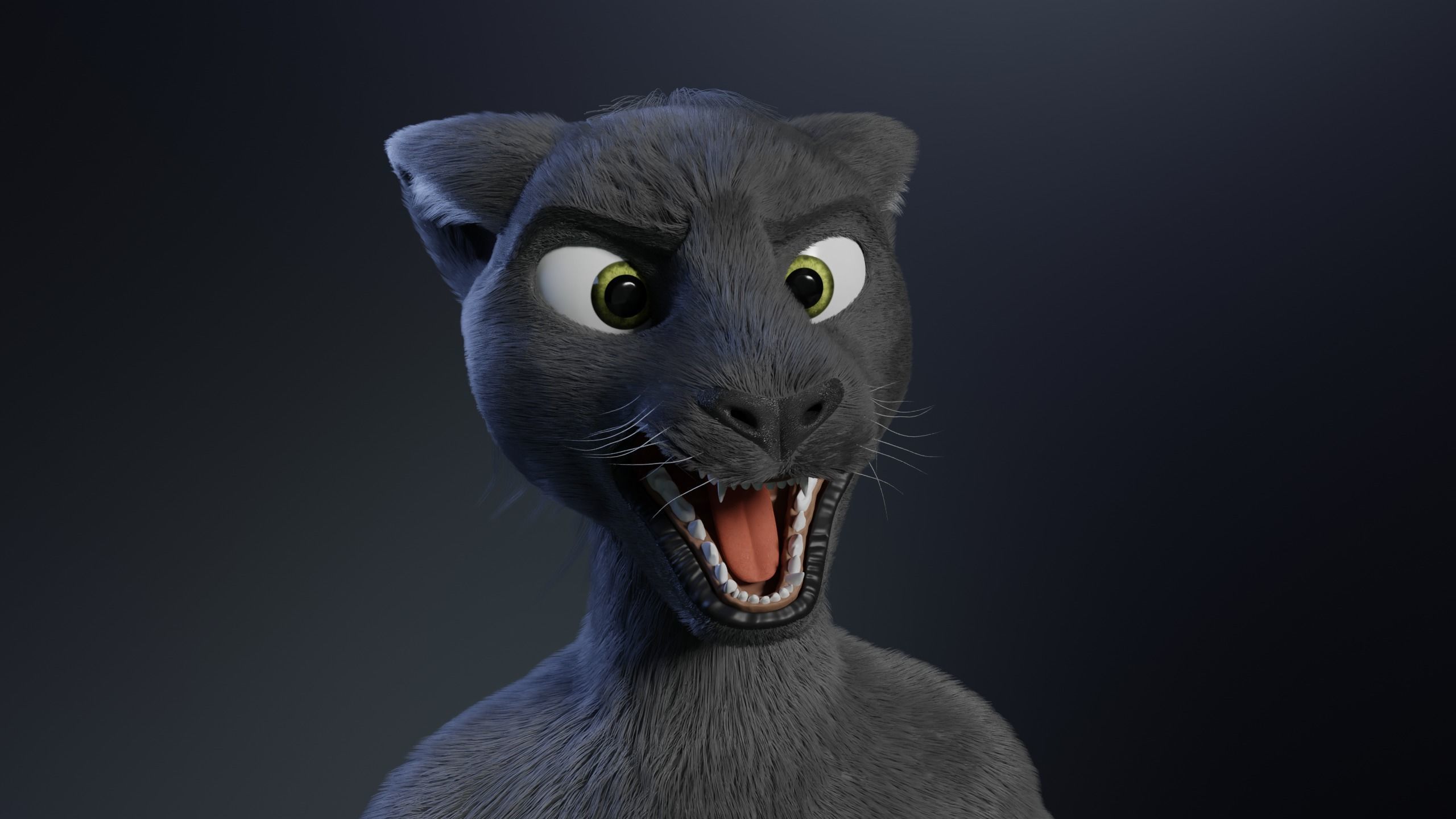 Niko Anthro Panther 3D model_32