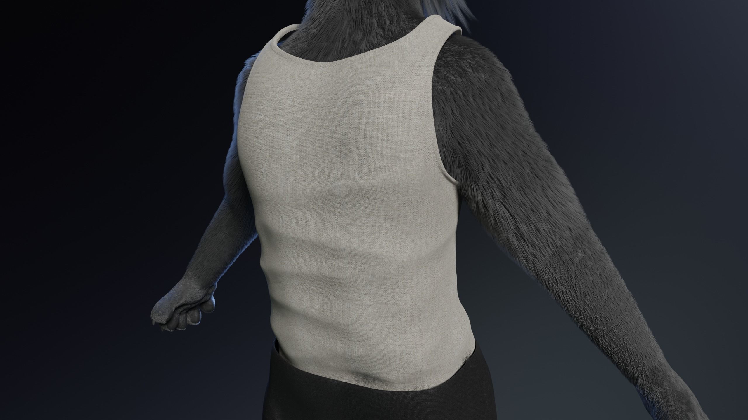 Niko Anthro Panther 3D model_25