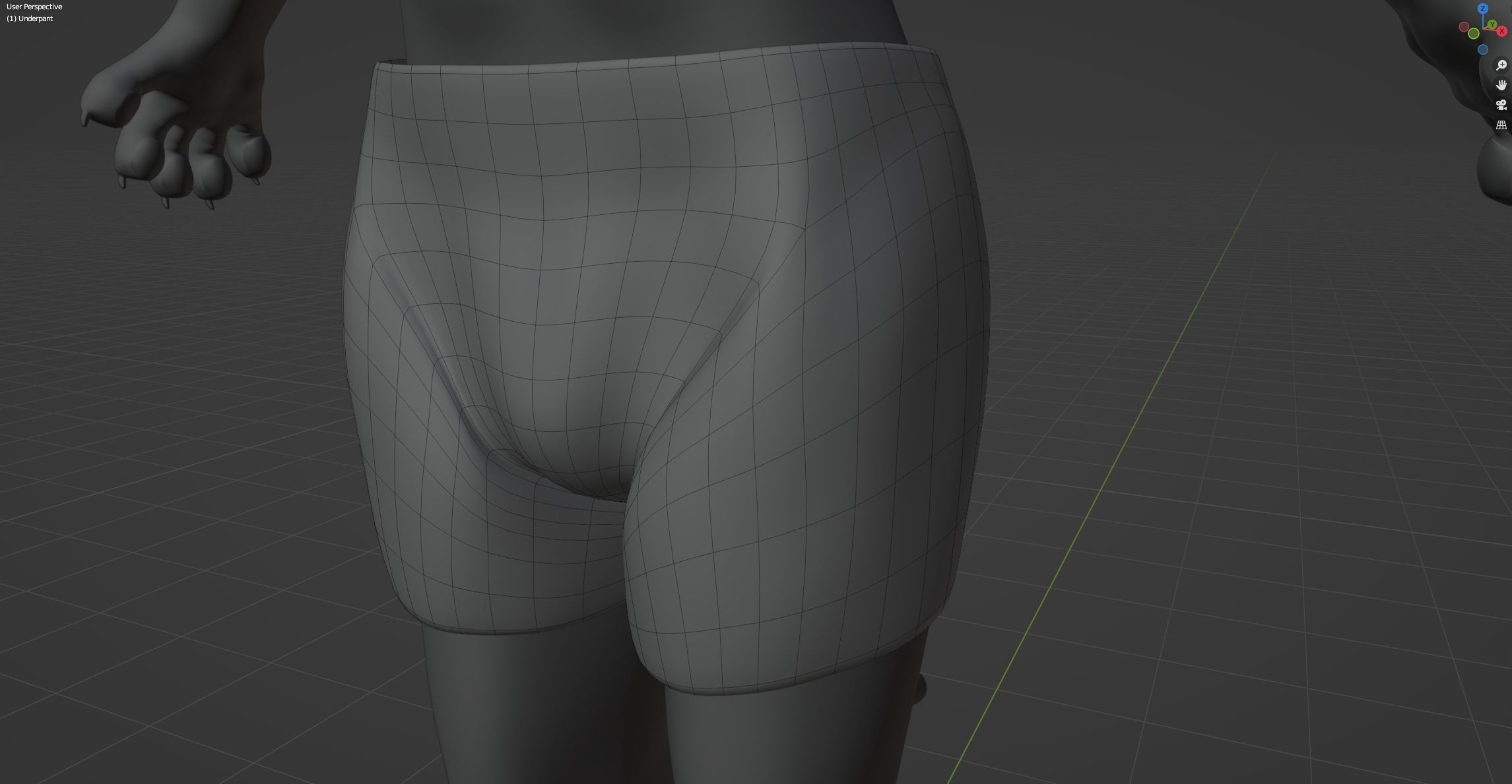 Niko Anthro Panther 3D model_66