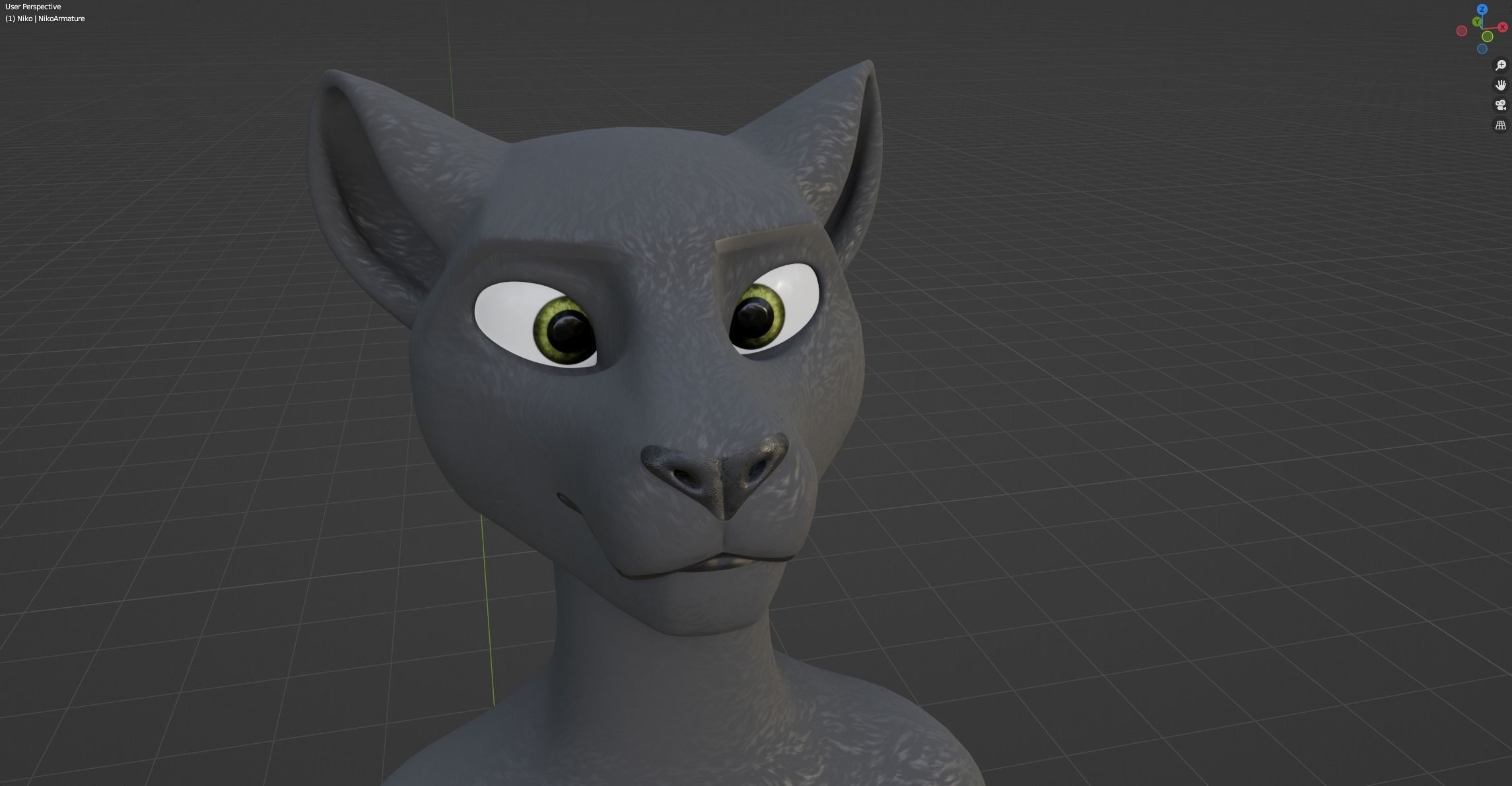 Niko Anthro Panther 3D model_44