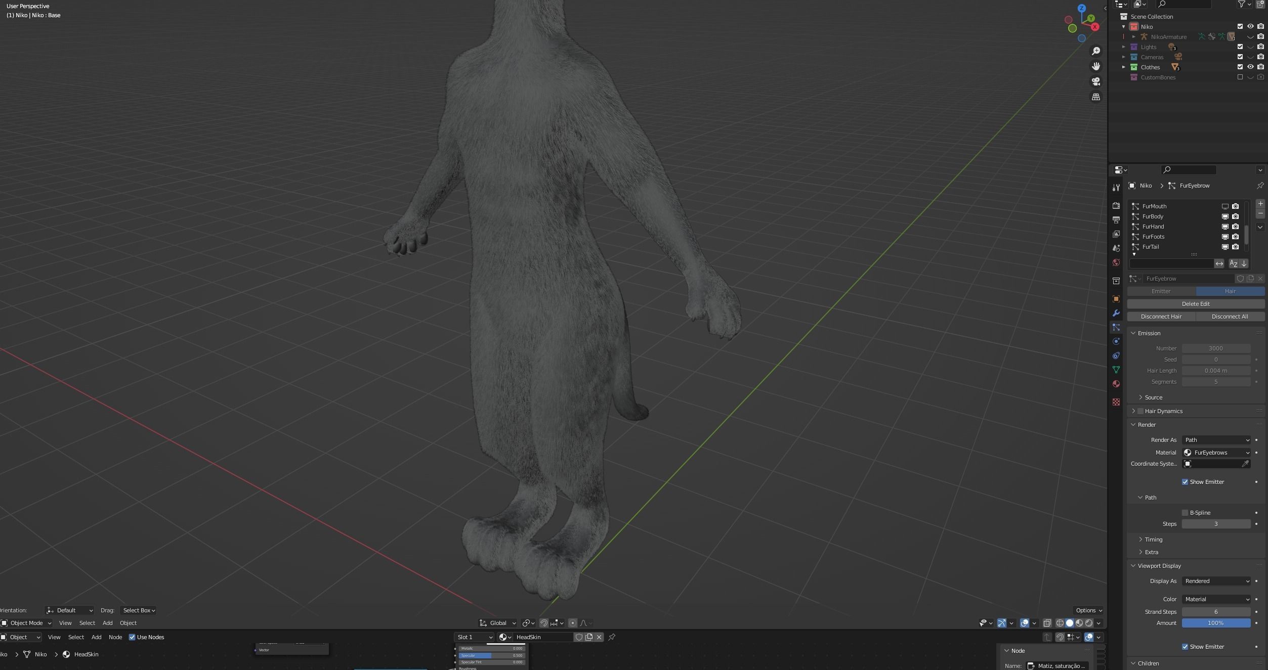 Niko Anthro Panther 3D model_86