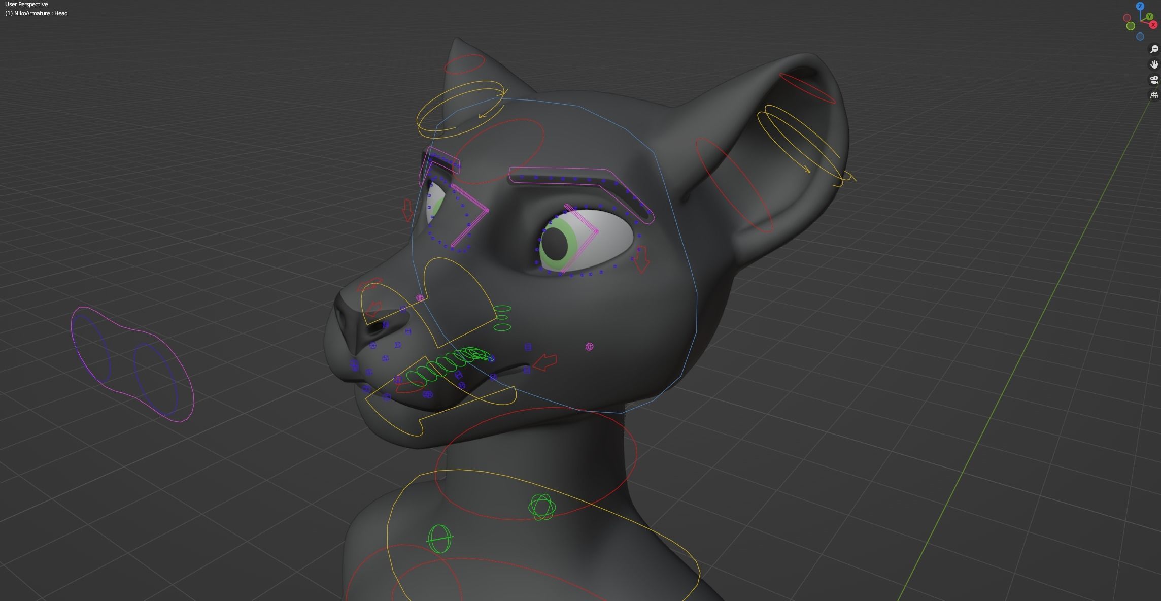 Niko Anthro Panther 3D model_43
