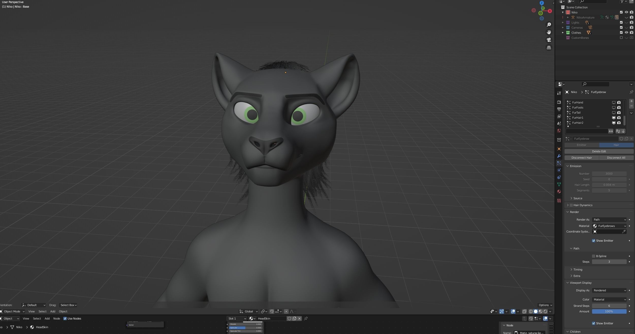 Niko Anthro Panther 3D model_88