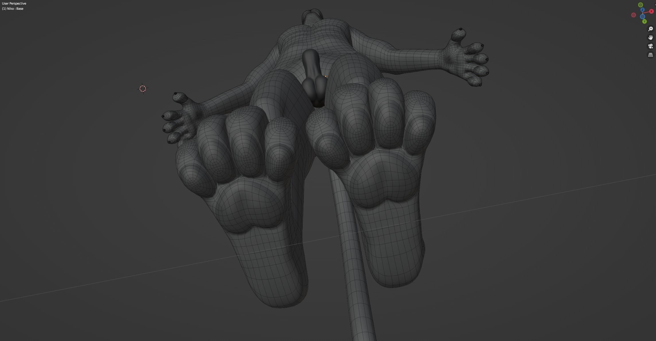 Niko Anthro Panther 3D model_62