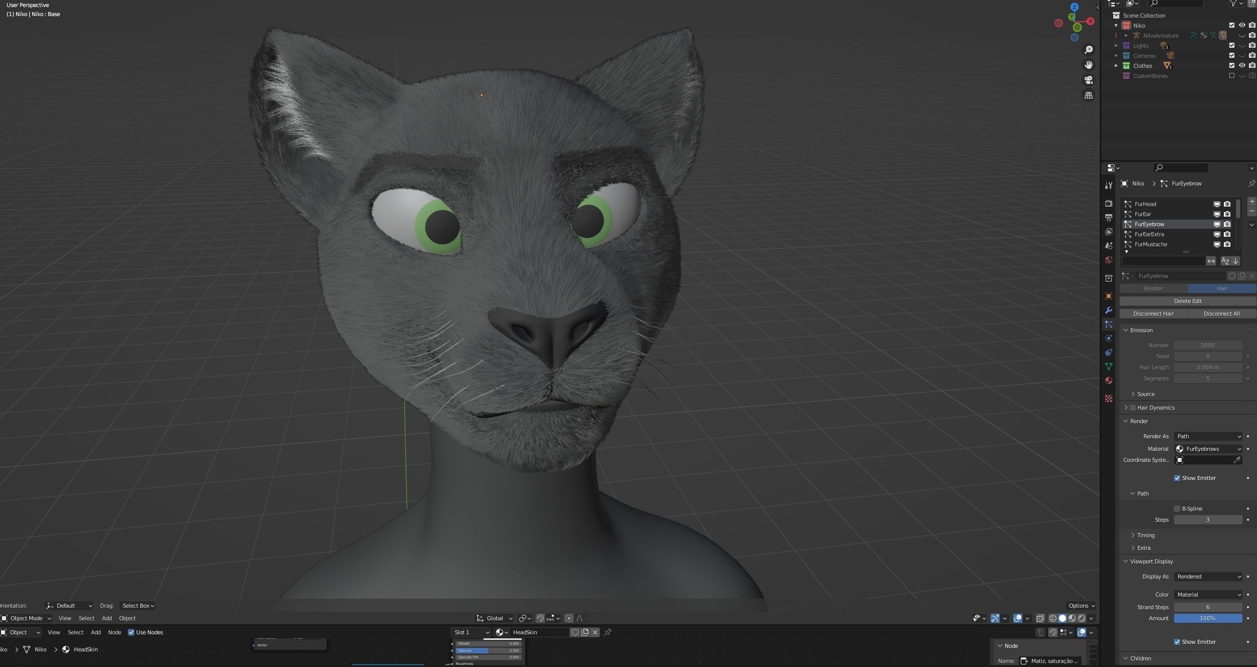 Niko Anthro Panther 3D model_85