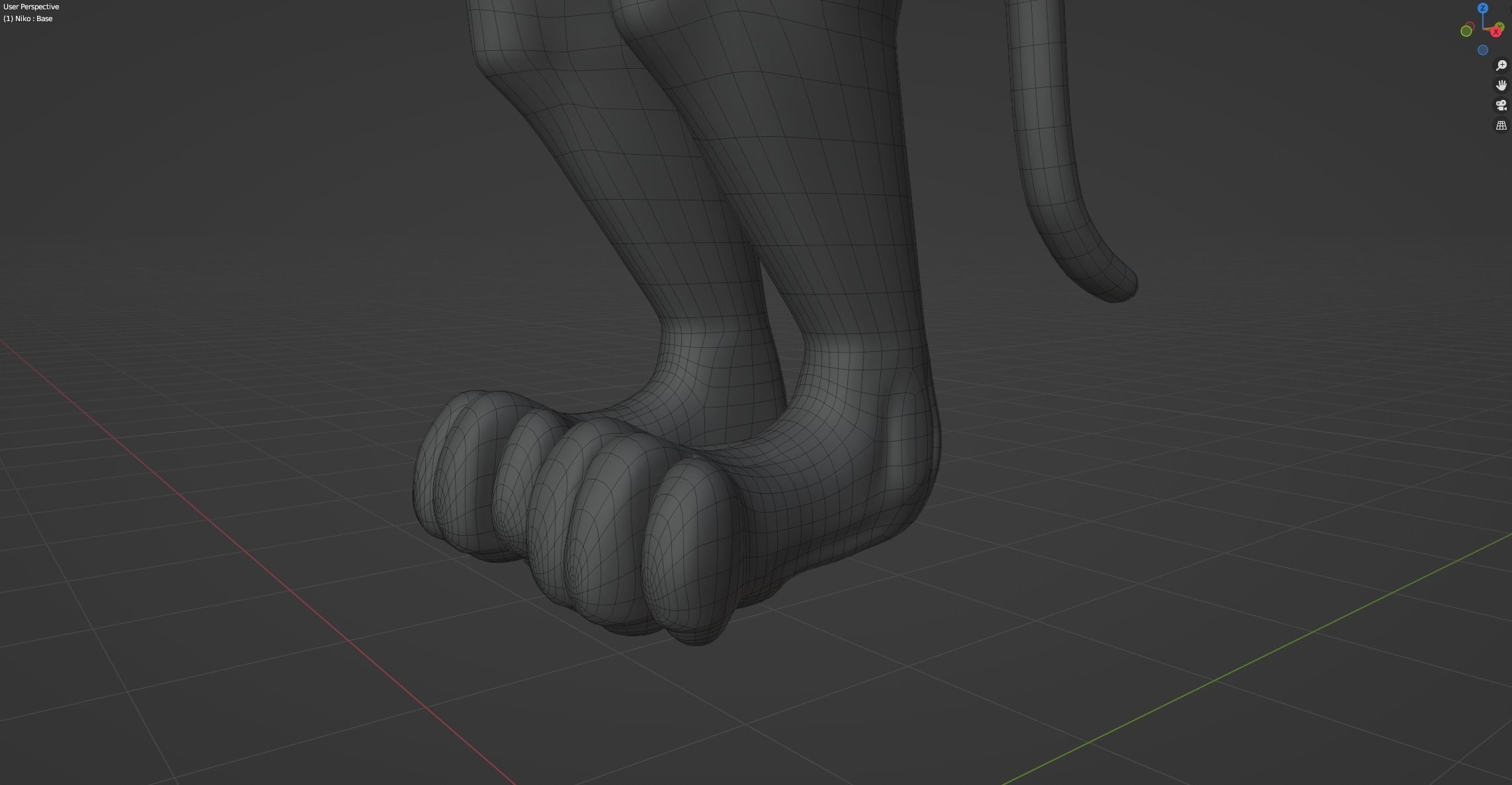 Niko Anthro Panther 3D model_61