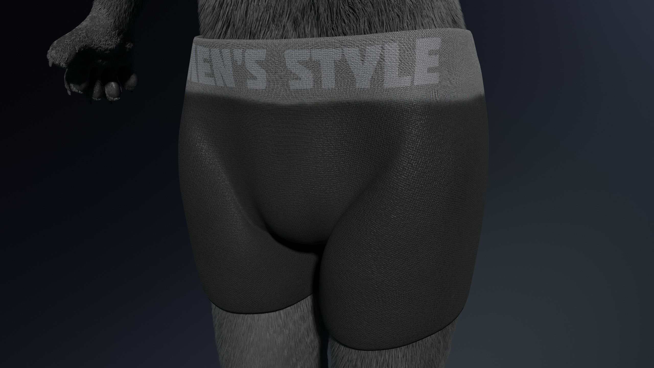 Niko Anthro Panther 3D model_21