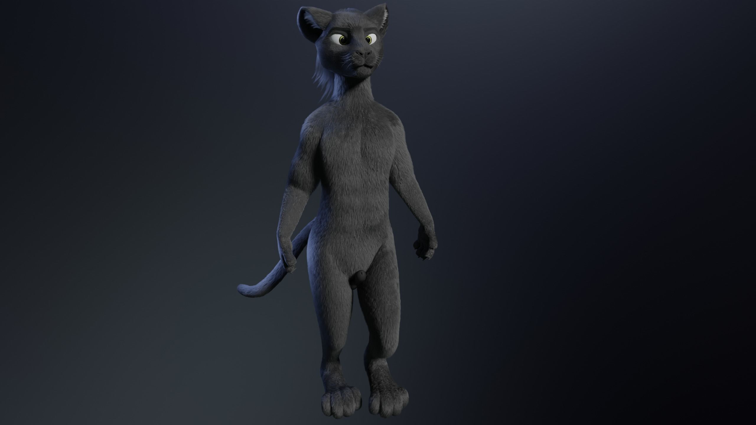 Niko Anthro Panther 3D model_17
