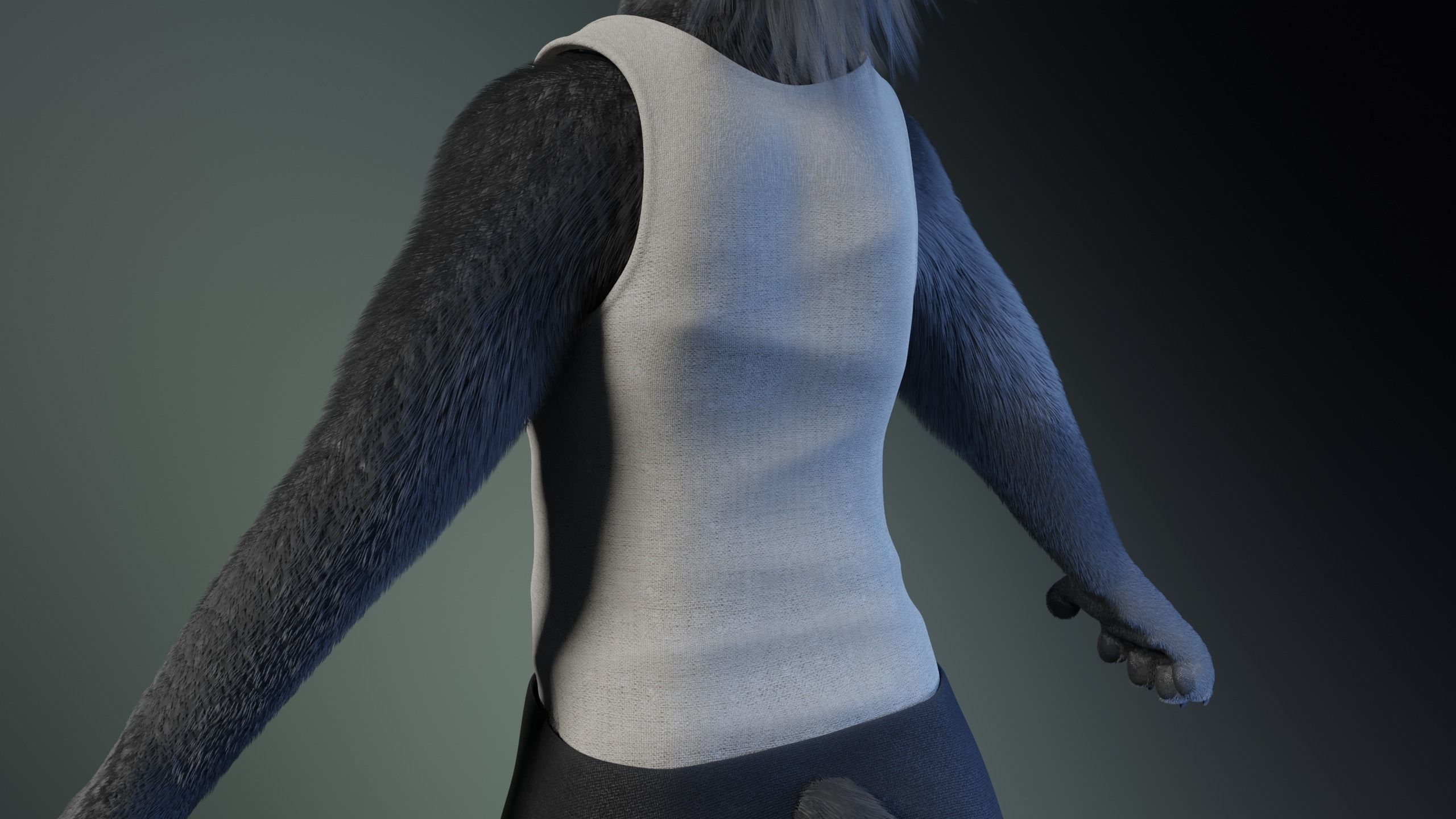 Niko Anthro Panther 3D model_26