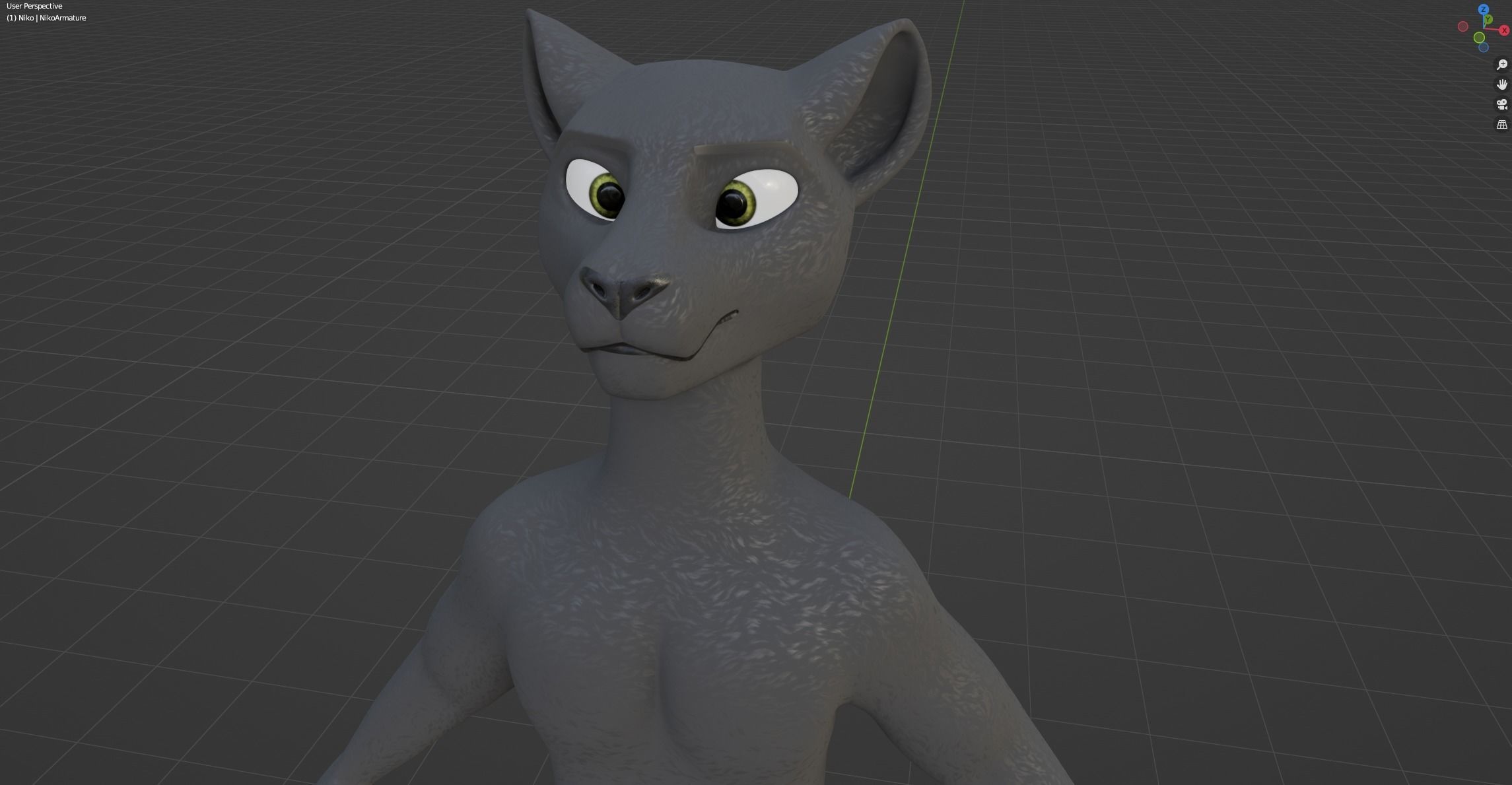 Niko Anthro Panther 3D model_45