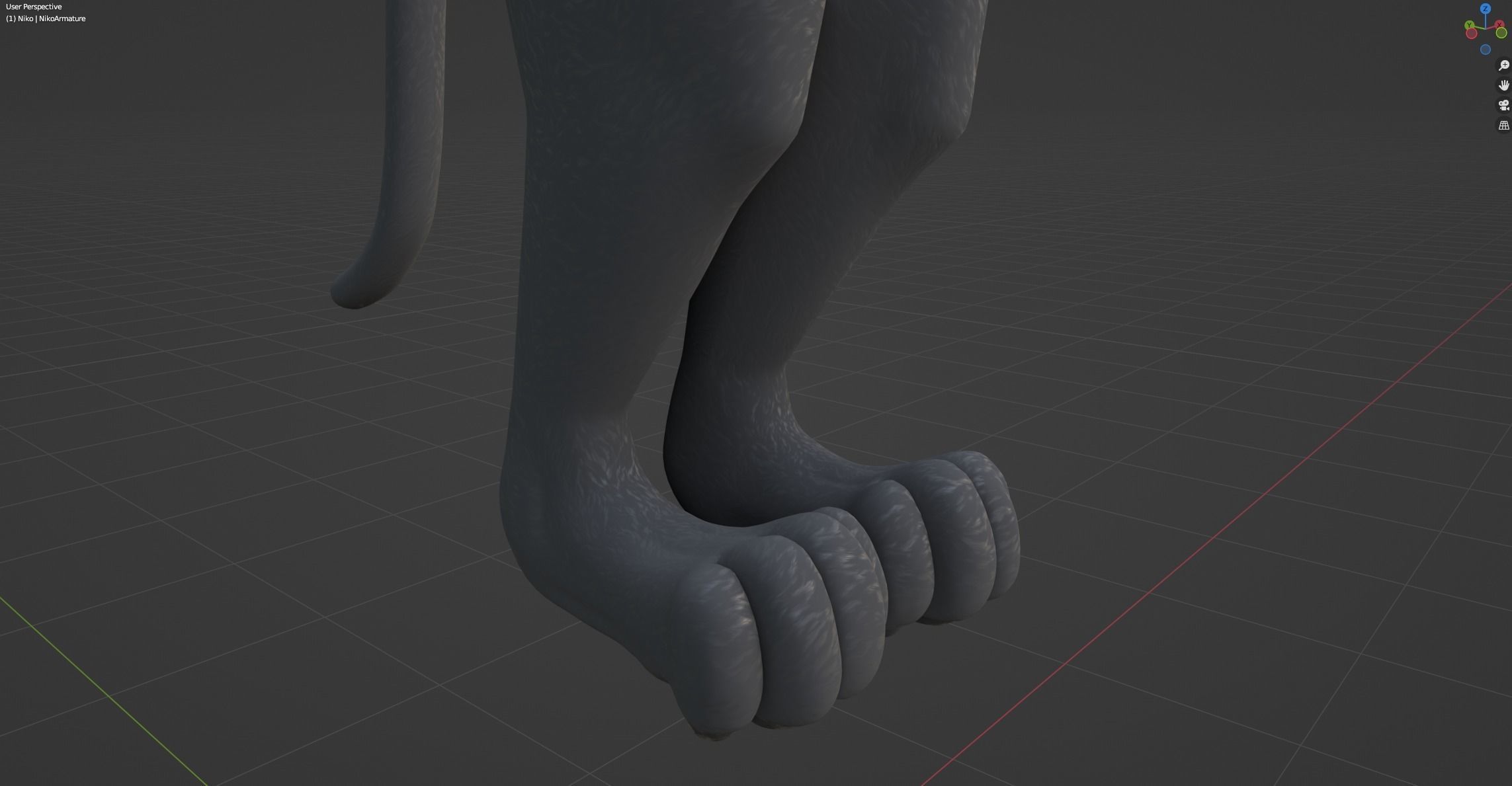 Niko Anthro Panther 3D model_49