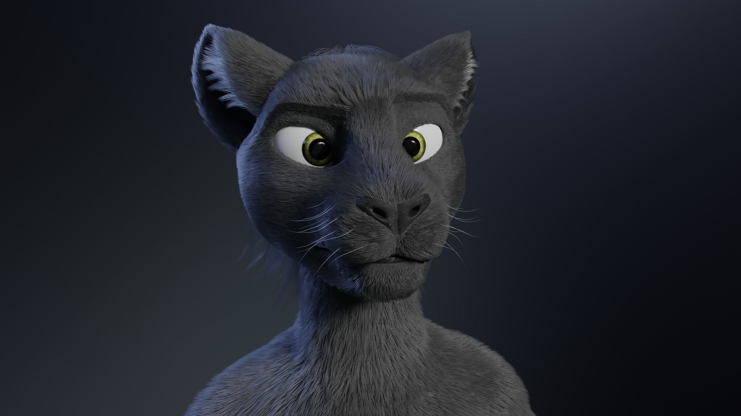 Niko Anthro Panther 3D model_29