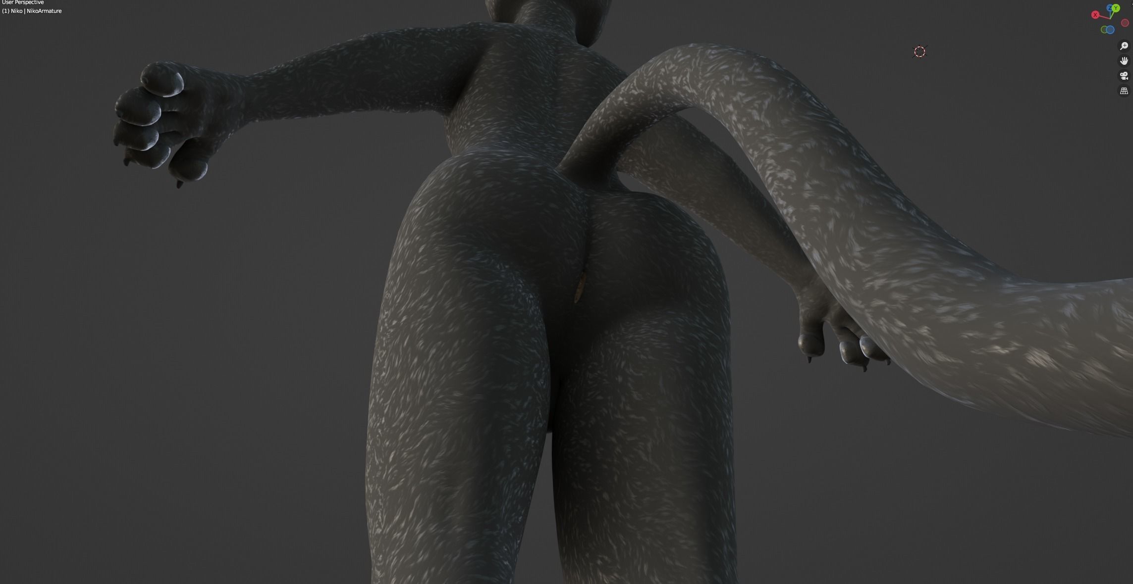 Niko Anthro Panther 3D model_47