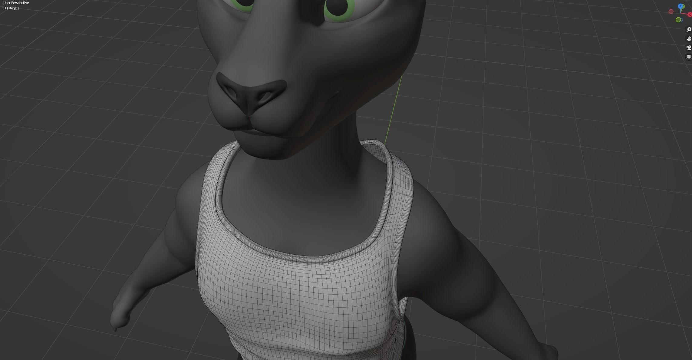 Niko Anthro Panther 3D model_72