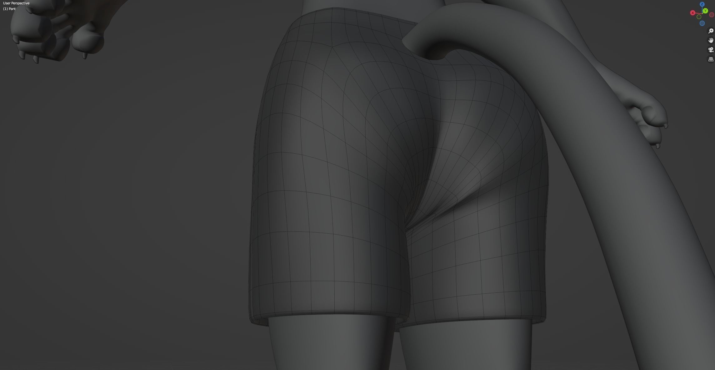 Niko Anthro Panther 3D model_69