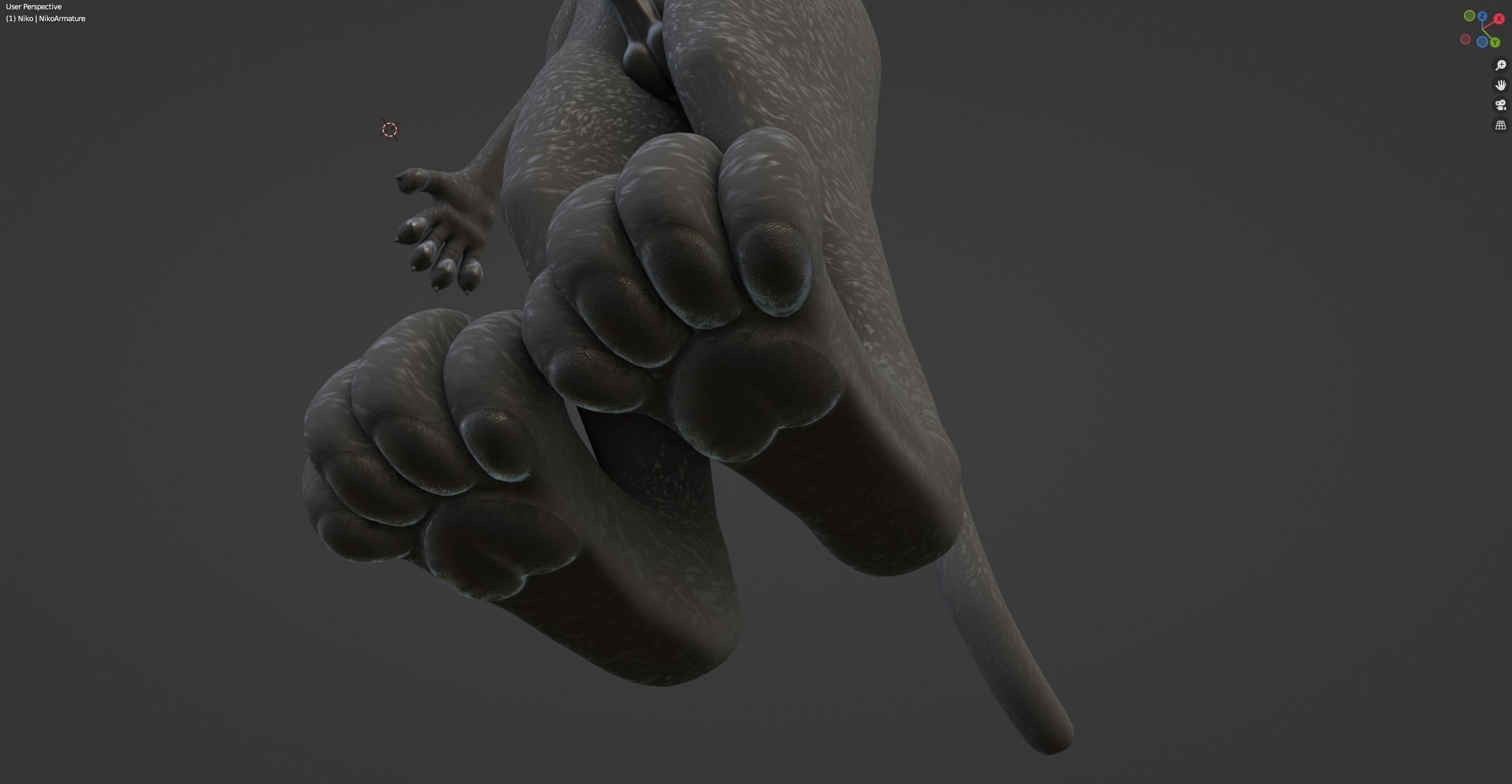 Niko Anthro Panther 3D model_50