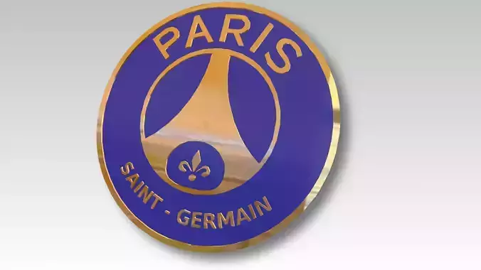 PSG Badge 3D model
