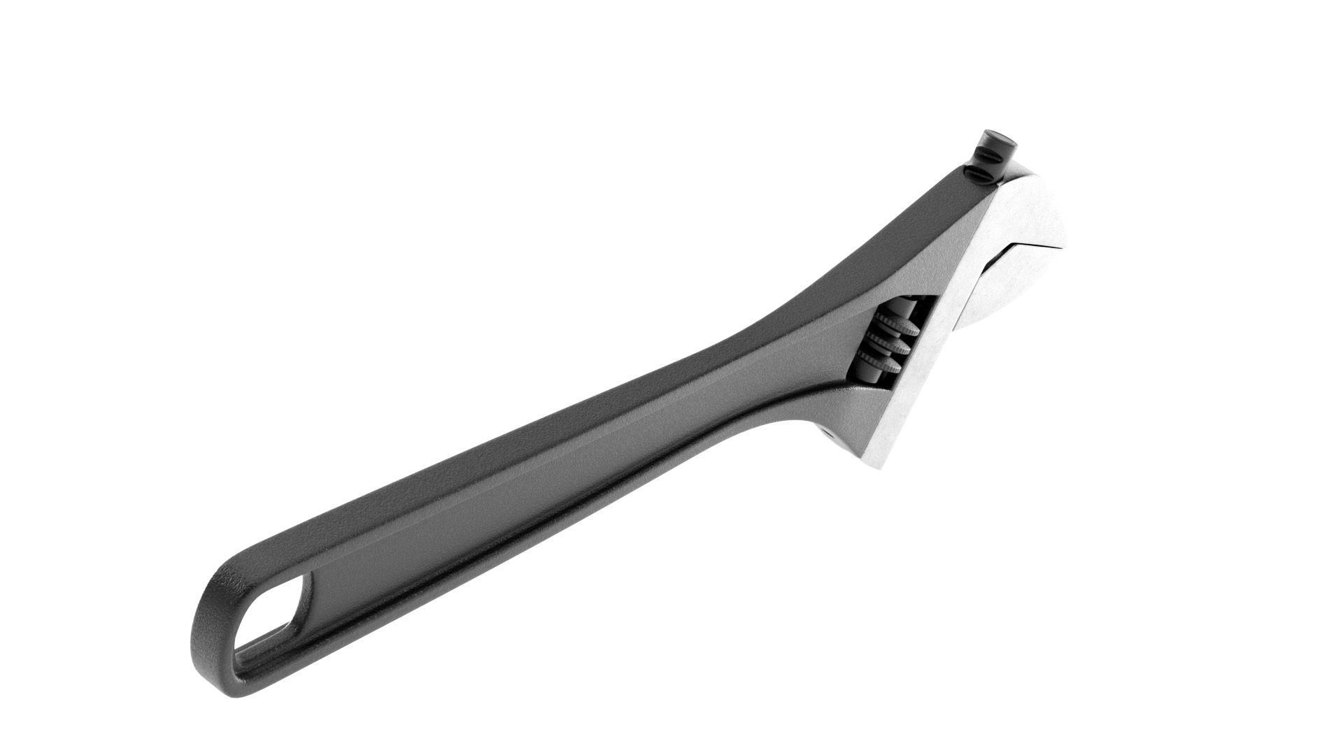 Adjustable Wrench 3D model_7