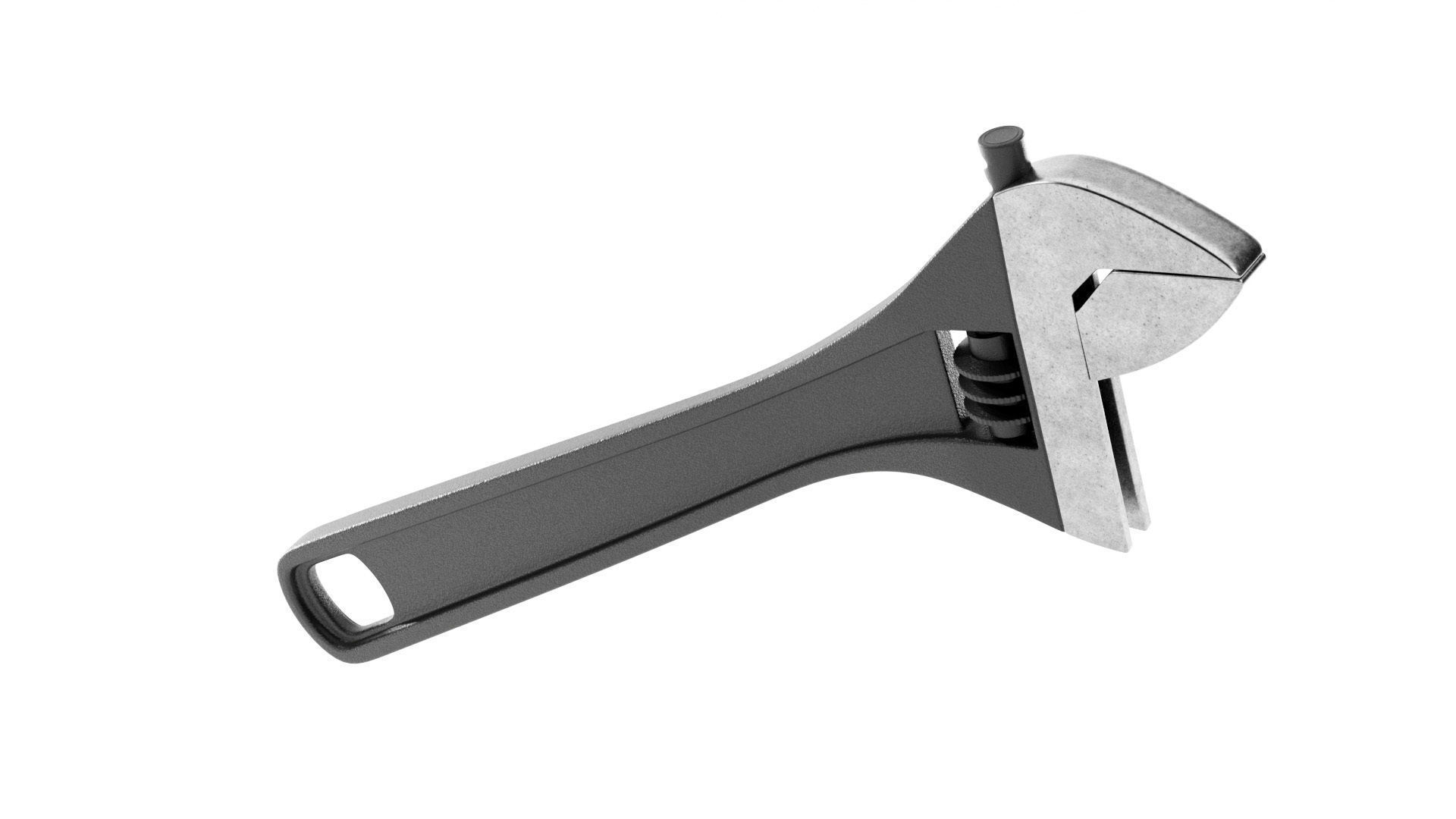 Adjustable Wrench 3D model_5