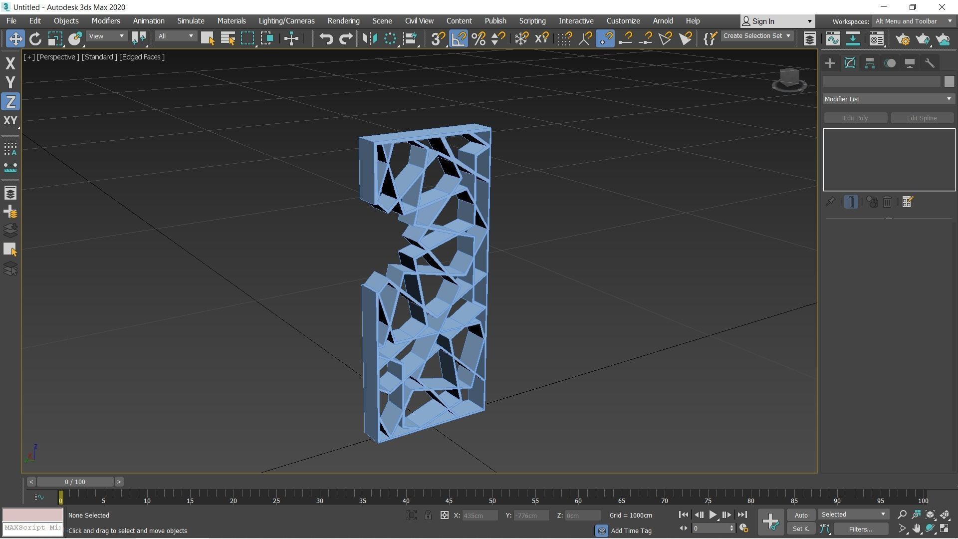 Partition 1001 3D model_5