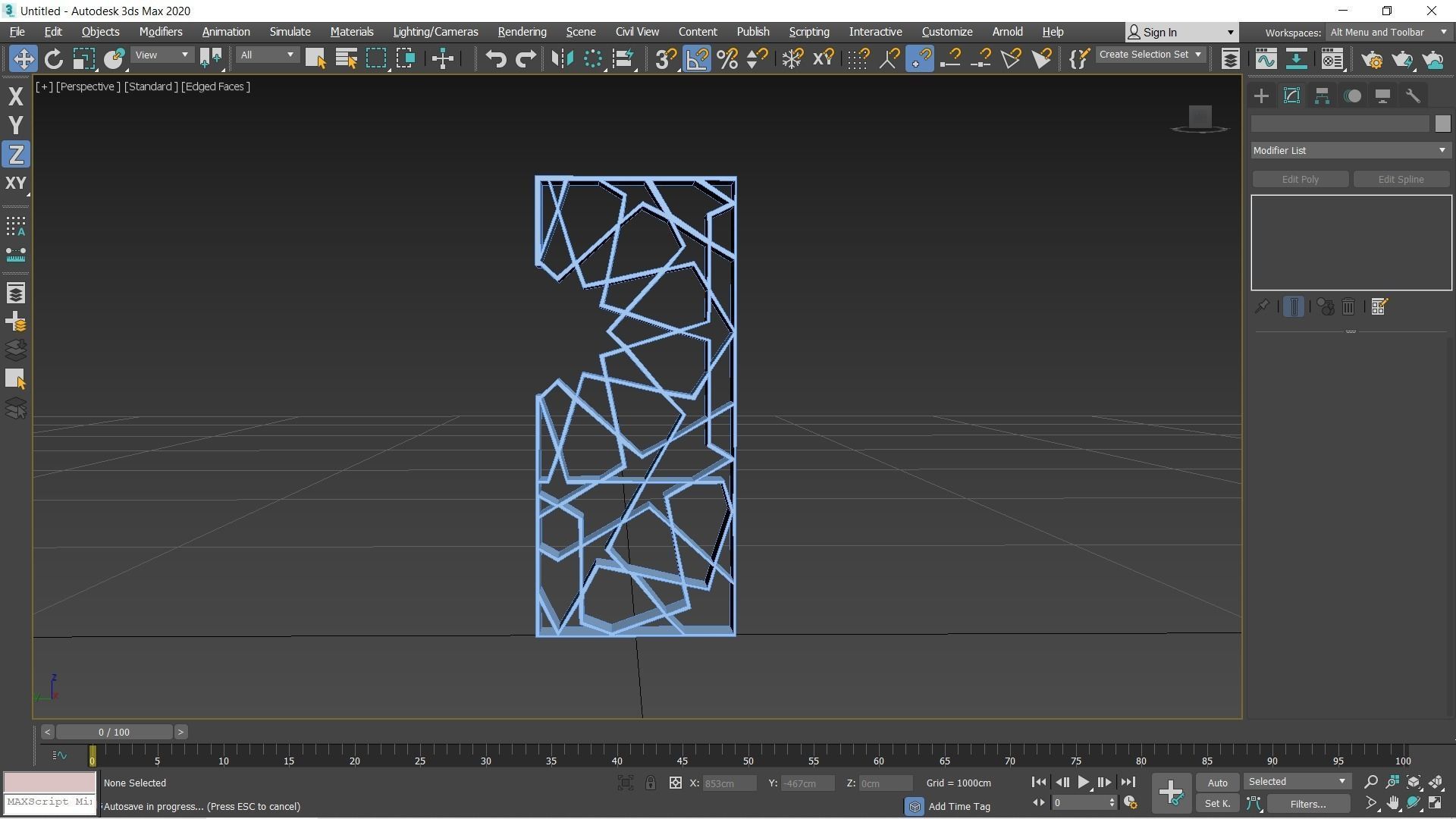 Partition 1001 3D model_6