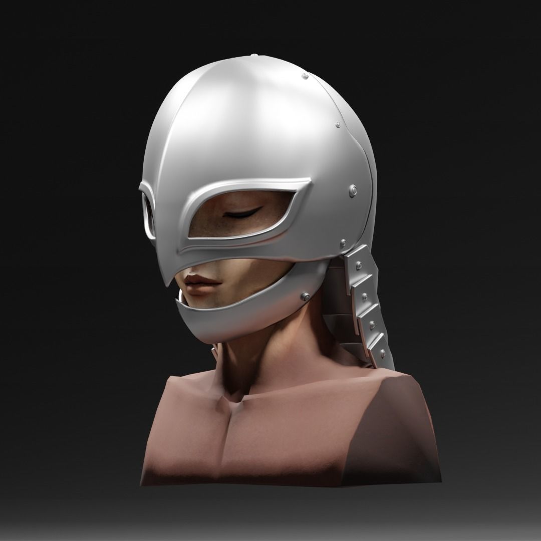 Griffith berserk armor and helmet 3D movie version 3D print model_1